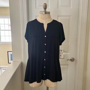 Dana Buchman Women's Black Blouse